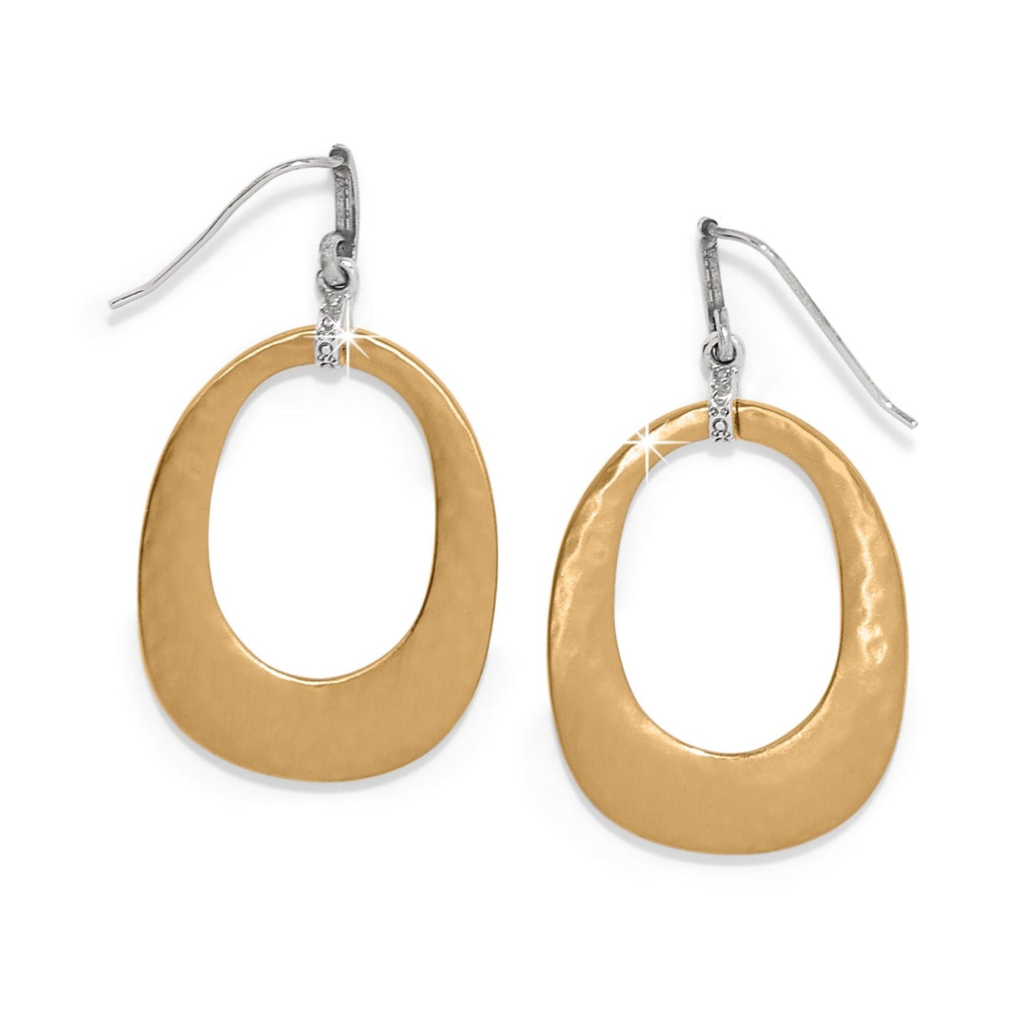 Meridian Geo Open Hoop Earrings