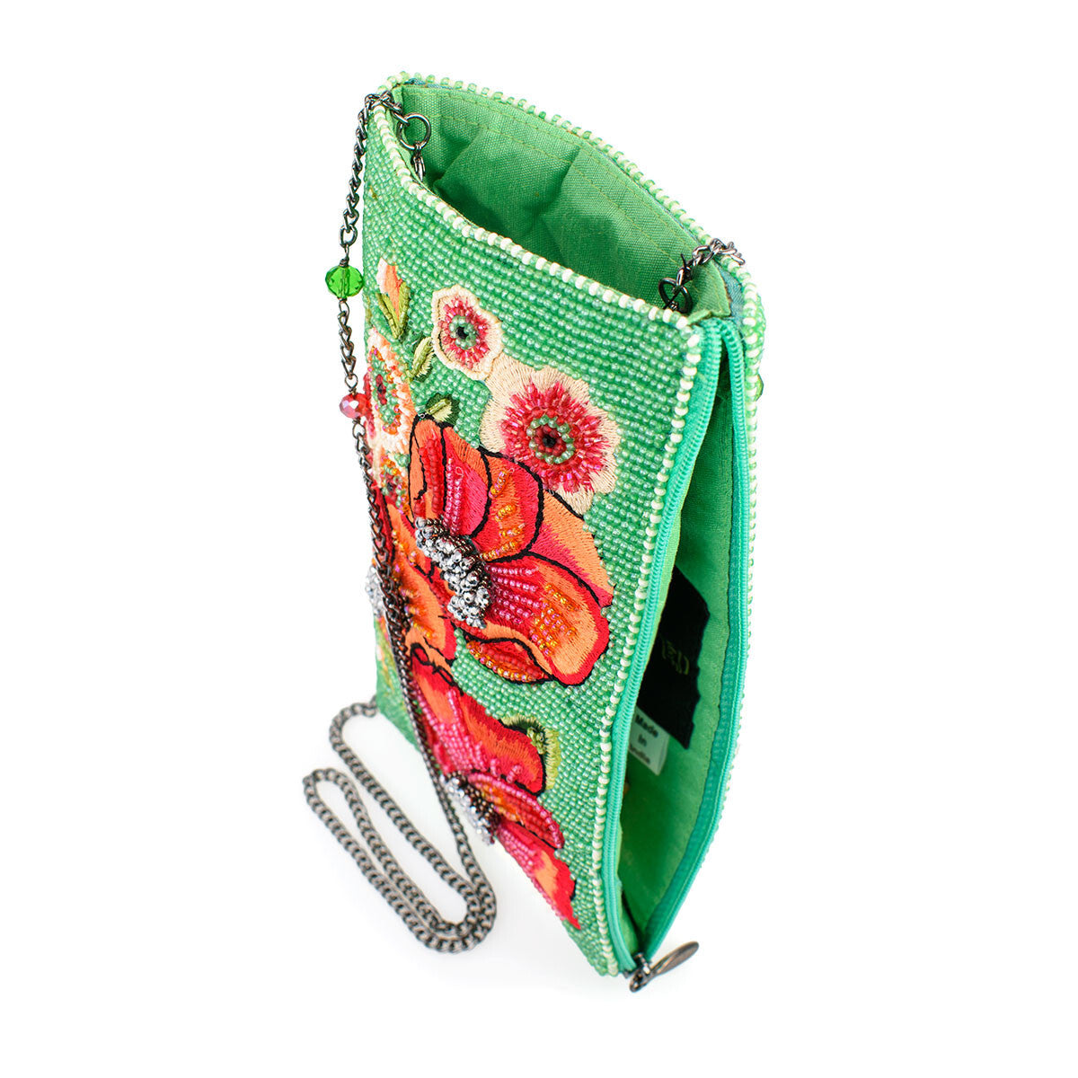 Poppy Field Crossbody Phone Bag
