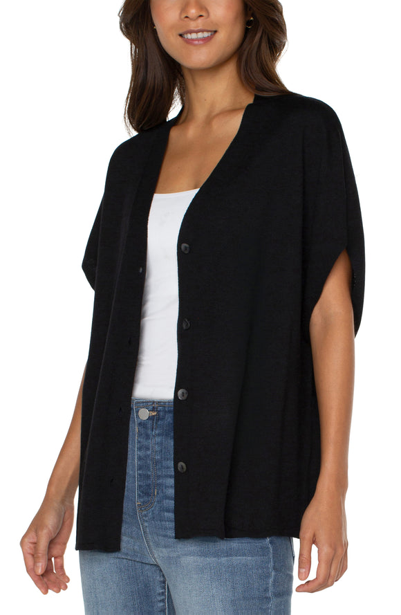 BUTTON FRONT CARDIGAN SWEATER