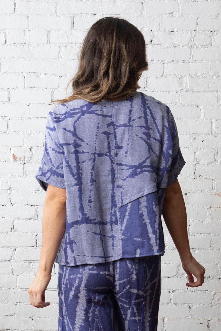 Yin Yang Jacquard Top