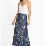 TENCEL BIAS MAXI SKIRT
