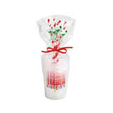 Holiday Party Cup & Straw Set