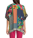 Loose Button Up Patch Tunic