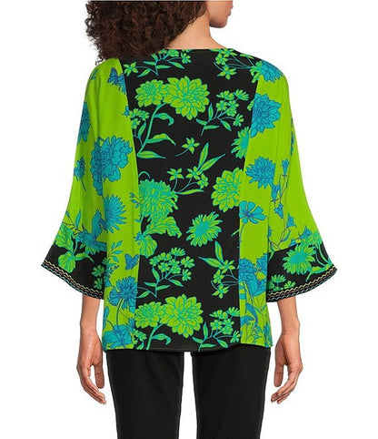 V-nck Tassel Tie Tunic
