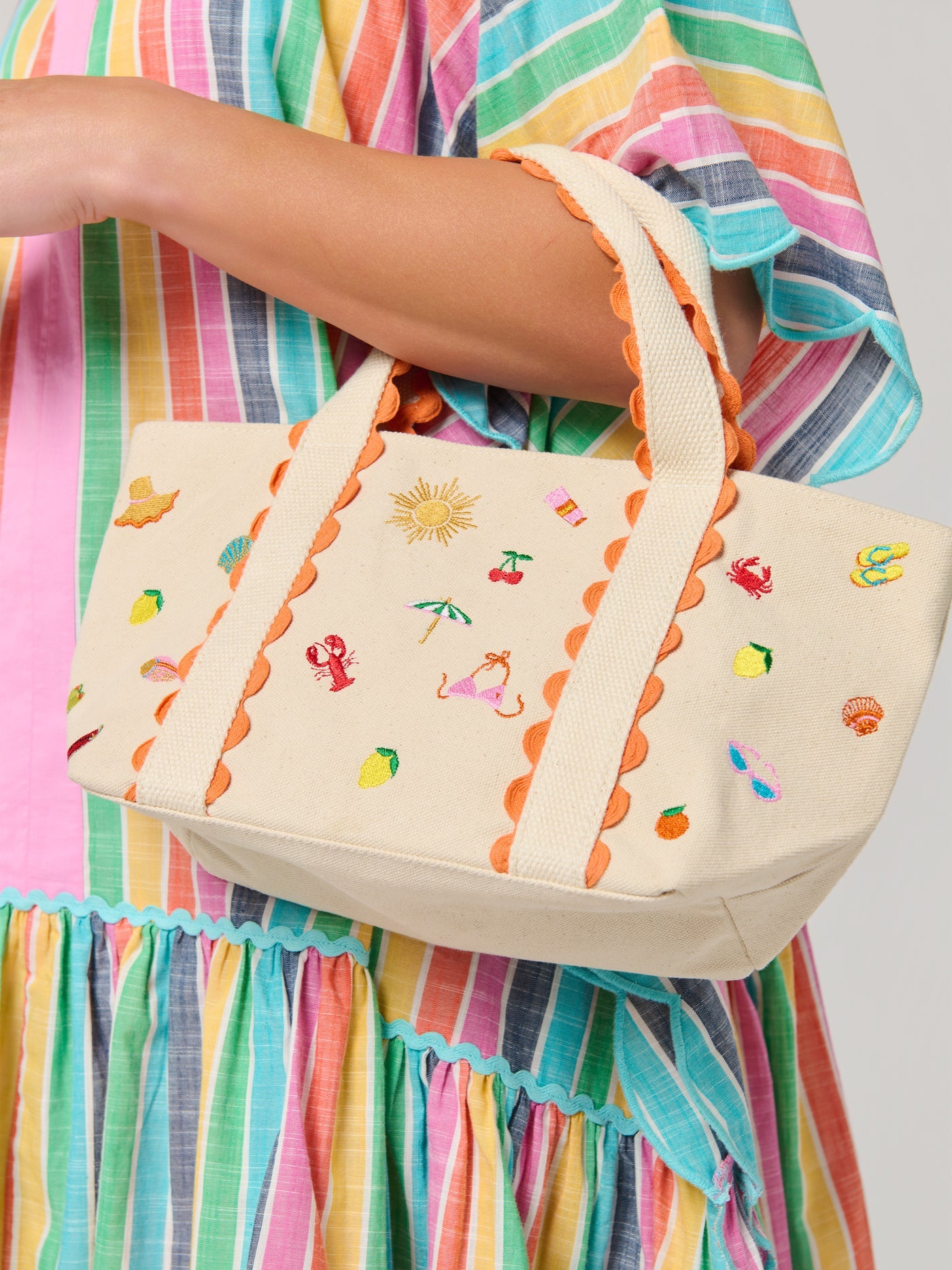 Summer Icons Mini Tote - TresChicTexas