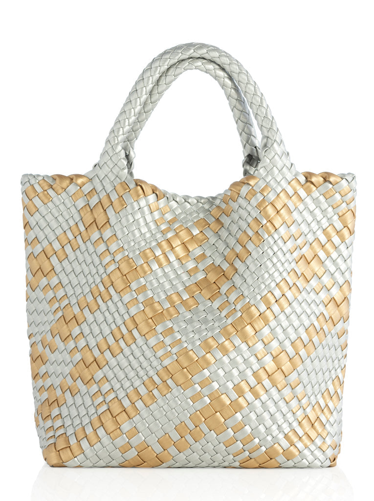 BLYTHE PLAID MINI TOTE