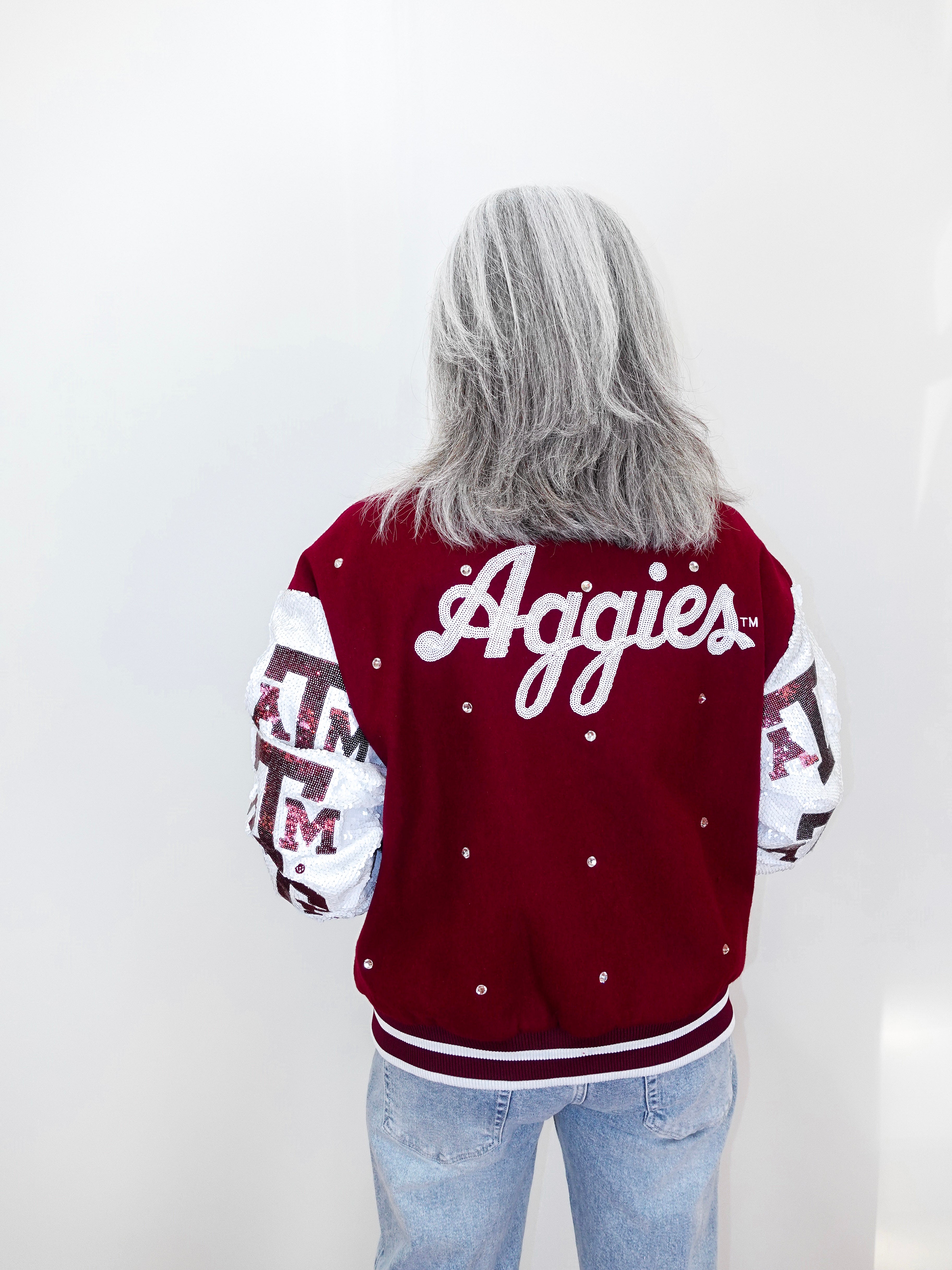 Licensed Texas A&M Bomber Jacket - TresChicTexas
