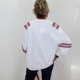 Texas A&M Gingham Words Jersey Sweatshirt - TresChicTexas
