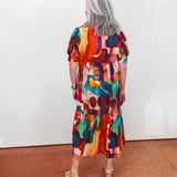 Mika Collared Long Dress