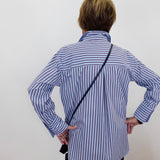 Pemberly Striped Button Down Shirt