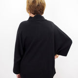 Funnel Neck Sweater W/ Zipper