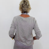 Cotton Slub Twist Pullover Top