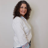Plaid w/ Stripes Blouse