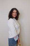 Plaid w/ Stripes Blouse