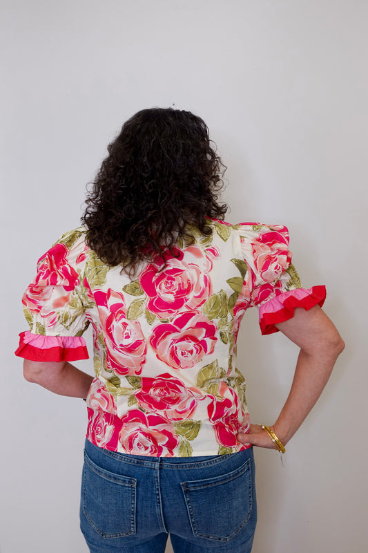 Floral Print Blouse