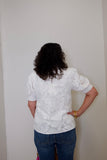 Embroidered S/S Blouse