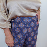 Tile Barrel Pant
