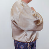 L/S One Shoulder Top W/ Ties