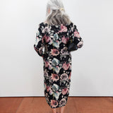 Printed L/S Shirt Dress