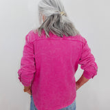 Color Washed Anywhere Shacket