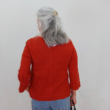 Cotton Pebble Coverstitch Top