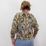 Soft Yarn 3/4 Sleeve Crewneck Sweater