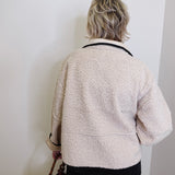 Kiki Reversible Faux Suede Jacket