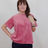 Juliette Short Sleeve Pop Over Top