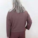 Embellished Seams Boxy Top