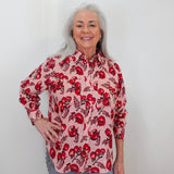 Tomato Print Camp Shirt