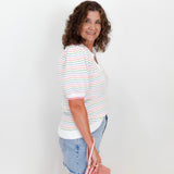 Emma Short Sleeve Sweater Top - TresChicTexas