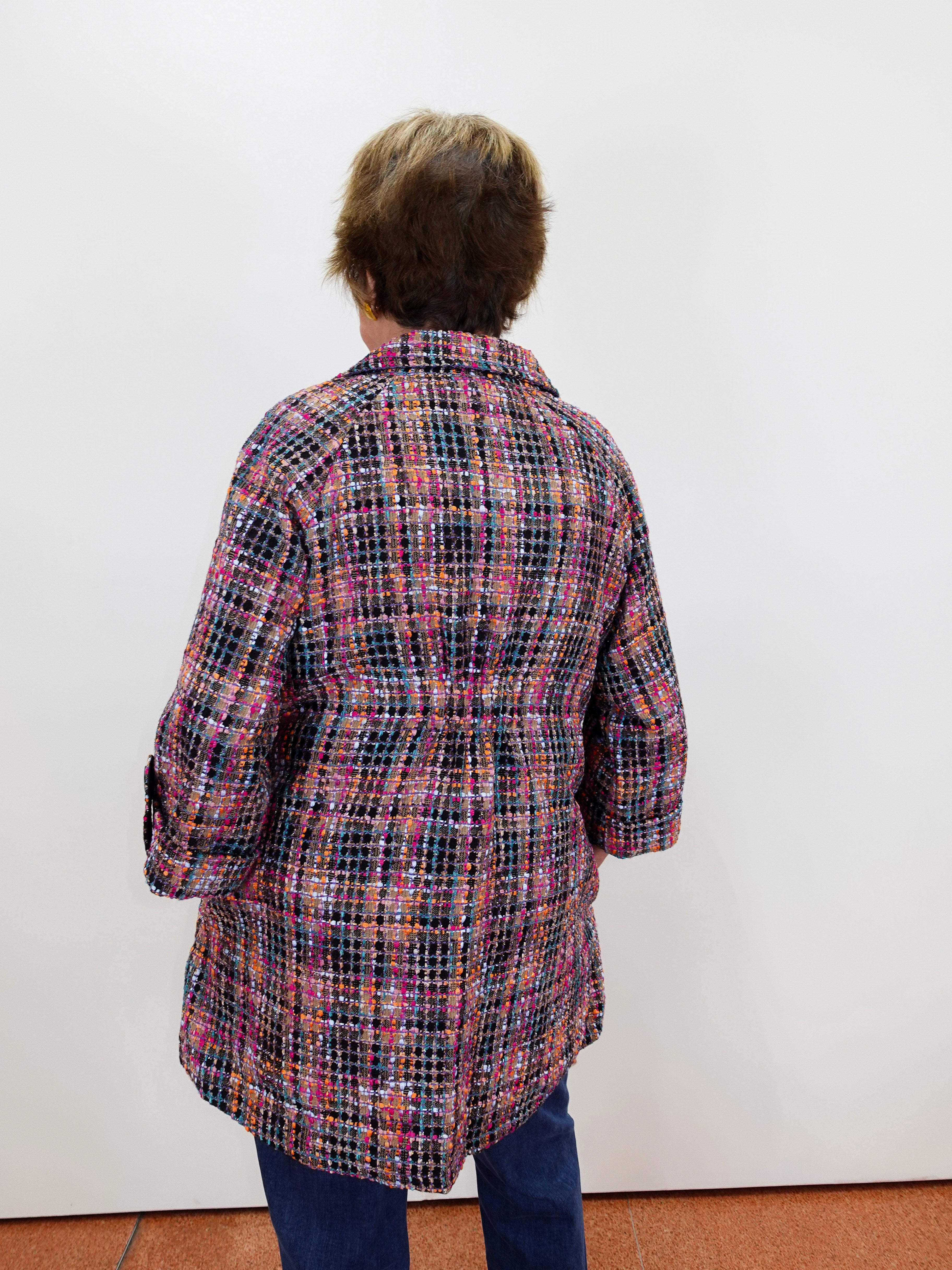Confetti Tweed Swing Jacket - TresChicTexas