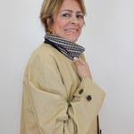 Raglan Sleeve Coat W/ Pleat Back - TresChicTexas