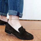 Suede Apron Toe Loafer - TresChicTexas