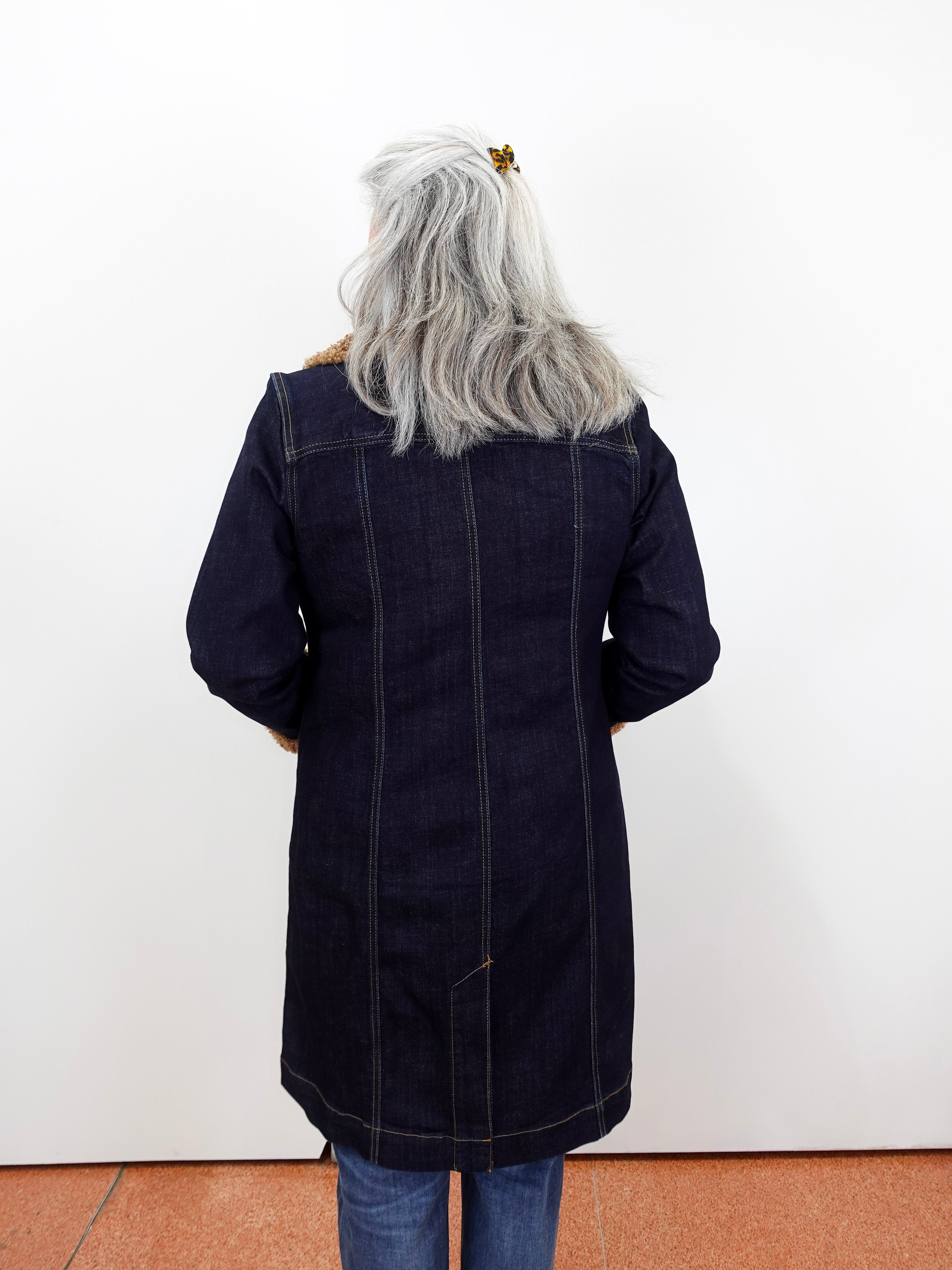 Sherpa Trimmed 38" Jacket - TresChicTexas