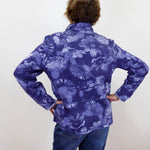 Floral Fleece Quarter Zip PullOver - TresChicTexas