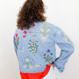 Beatrix Cropped Denim Jacket