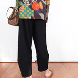 Wide Loose Waffle Pant