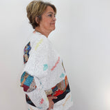 Patches V-Neck Top
