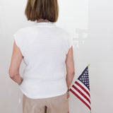 Flag Sweater Tank