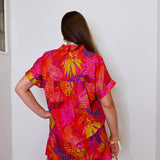 Flat Front Pleated Short