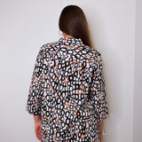 Hidden Placket Big Shirt