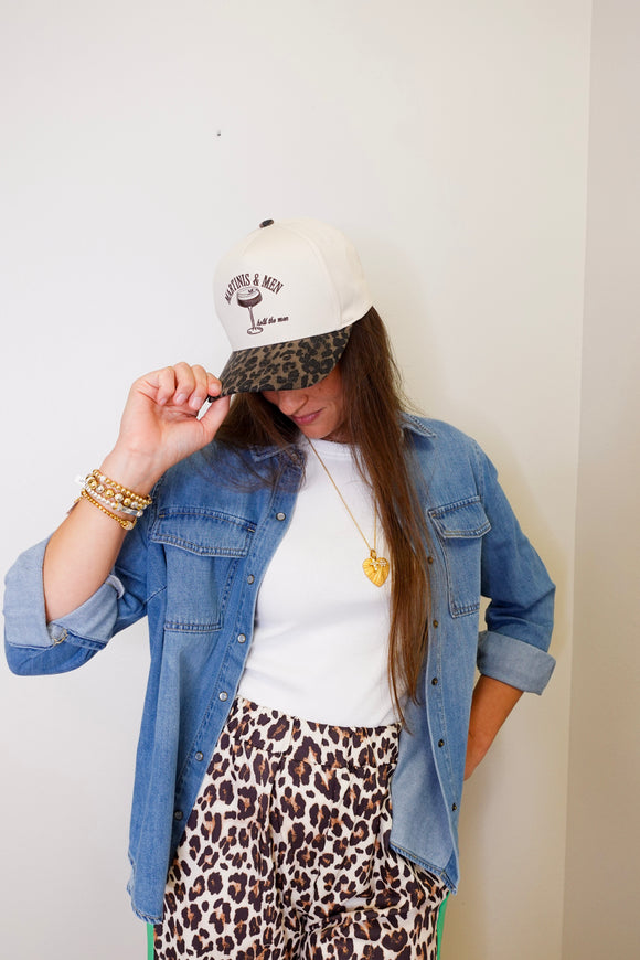 Martinis And Men Cap
