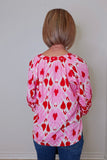 IKAT YOUR HEART TOP