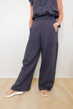 WIDE LEG STRIPED PANT