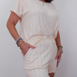 Pointelle Tap Shorts - TresChicTexas