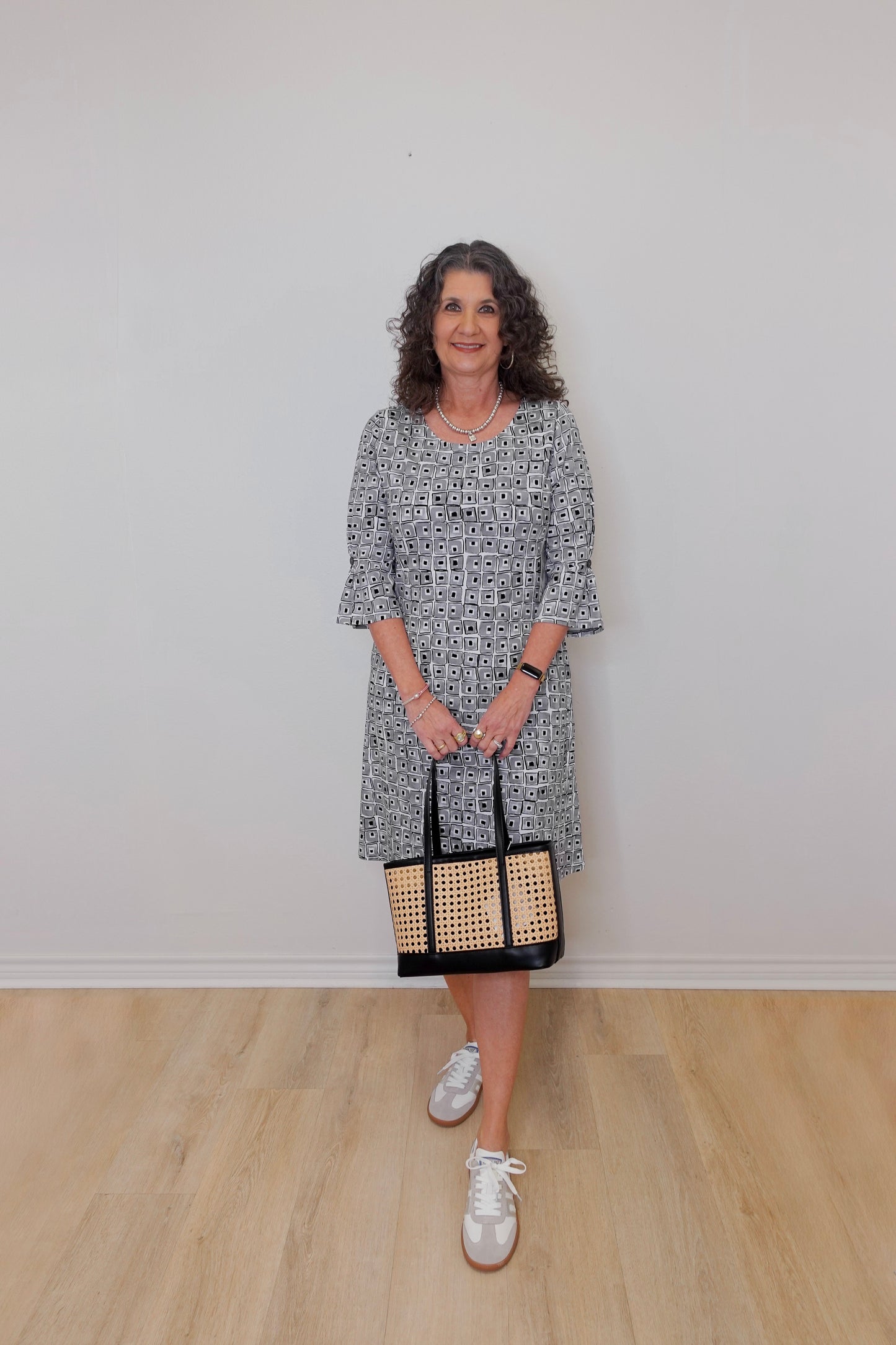 CORE TRAVEL CUBISM CITY DRESS