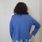 COZY RIB THROW ON CARDI