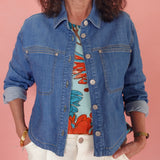 LIGHT DENIM OVERSHIRT