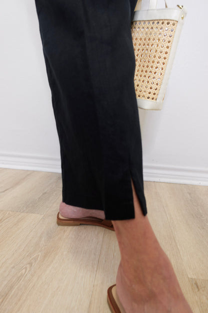 Linen Straight Leg Pant